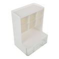 thumbnail image 4 of WHAMVOX  Home Desktop Storage Rack Dustproof Cosmetic Feminine White, 4 of 8