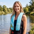 thumbnail image 3 of Nnndbs Automatic Inflatable Life Jacket for Adults, Self Inflating PFD Life Vest with CO2 Cartridge, Lightweight Compact for Kayak Fishing Boating, 3 of 3