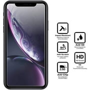 iPhone XR Screen Protector Tempered Glass [4 Pack] by BRCS | 9H Hardness, Impact and Scratch Resistant, Shatterproof,
