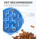 thumbnail image 2 of Slow feeding dog bowl anti choking slow food bowl teddy golden retriever slow food bowl cat food bowl dog and cat bowl, 2 of 4