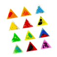 thumbnail image 1 of 12 juguetes sensoriales de gel líquido suave, portátiles, juguetes antiestrés con movimiento líquido. Triángulo, 1 of 9