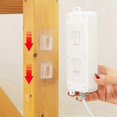 thumbnail image 4 of 100 Pairs Adhesive Wall Hooks Waterproof Oil-Proof Hooks for Bathroom Kitchen Transparent Reusable, 4 of 5
