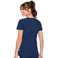 thumbnail image 2 of MED COUTURE Women V-Neck Racerback Top, Color: Navy, Size: L (8416-NAVY-L), 2 of 5