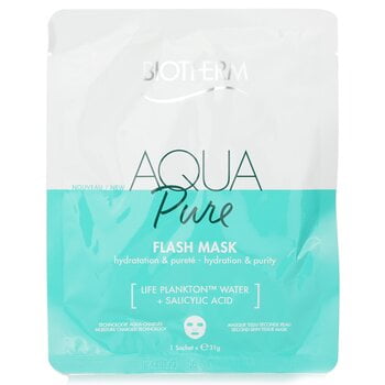 Mascarilla facial Biotherm Aqua Pure Flash con ácido salicílico