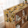 thumbnail image 6 of Table Runners 108 Inches Long Dress Scarves, Construction Truck Farmhouse Coffee/Dining/Kitchen Table Runner for Living Room, Cartoon Grips and Bulldozers Turmeric 13x108 Inch, 6 of 9