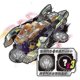 thumbnail image 4 of Hot Screechers Wild Violence Transformation Anime Action Figure Robot Burst Deformation Car Beast 360 Flip Capture Chip Kids Toys, 4 of 4