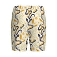 thumbnail image 7 of Daiia Snake And Floral Mens Woven Stretch Pajama Short,Short Pajama Pants-4X-Large, 7 of 7
