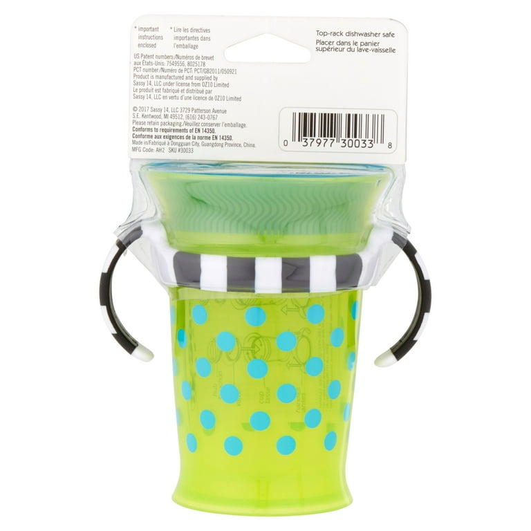 Sassy No Spill Spoutless Sippy Cup 