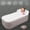 Pink, variant on Miumaeov Inflatable Bathtub Foldable Portable Inflatable Bathtub for Shower Unisex Adults SPA Bathtub Shower Stall Hot Bath and Ice Bath 50.84 * 32.28 * 22.44 inches
