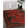 thumbnail image 3 of Ahgly Company Machine Washable Indoor Rectangle Traditional Bakers Brown Area Rugs, 2' x 3', 3 of 7