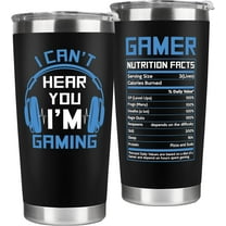 Gaming Gifts - Gaming Gifts for Men,Gaming Gifts for Boys,Gaming Gifts for Women,Gifts for Gaming Boyfriend - Christmas Gaming Tumbler for Boys - I Can''t Hear You I''m Gaming Cup - 20 Oz Tumbler