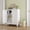 1pc-White-32"H, variant on NadooLite 71"H White Metal Storage Cabinet with Adjustable Shelves, 2 Doors & 1 Drawers, Multi-Use Organizer for Garage,Dining,Bath,Laundry,Pantry
