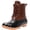 Black, variant on Kids Boys & Girls Winter Waterproof Rain Boot, Youth Outdoor Lace Up Two Tone Fashion Duck Boot(Toddler/Little Kid/Big Kid)