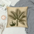 thumbnail image 2 of GOSMITH Tropical Throw Pillow Covers Summer Coconut Palm Banana Tree Green Leaf Throw Cushion Cover for Home Sofa Bed Car Couch, 2 of 5
