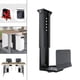 thumbnail image 4 of Soporte de host para computadora ajustable, anticorrosión, con capacidad de carga de 25 kg, barniz para hornear negro, 4 of 9