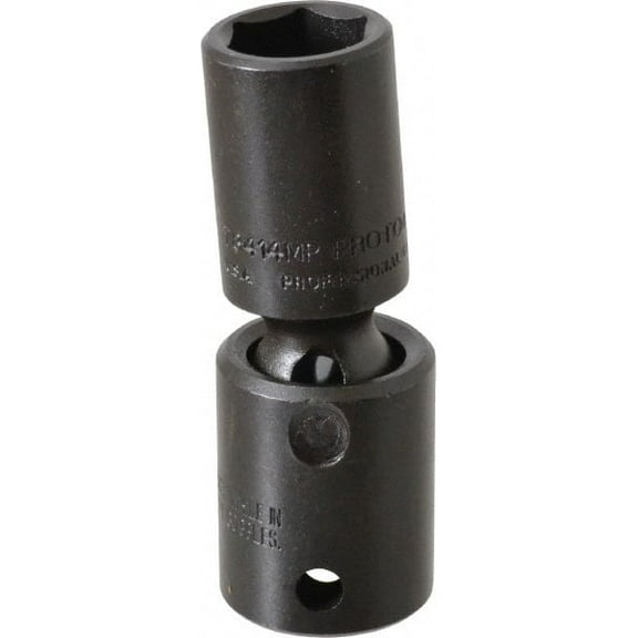 PROTO J78414MP Flex Impact Socket,3/8 In Dr,14mm,6 pt
