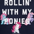 thumbnail image 3 of CafePress - My Little Pony Rollin With My Ponies Hoodie (Dark) - Pullover Hoodie, Classic, Comfortable Hooded Sweatshirt, 3 of 4