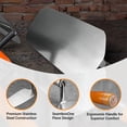 thumbnail image 3 of Stainless Steel Plaster Finishing Trowel with Comfortable Handle, Professional Concrete Tools for Cement Work, Wall and Ceiling Plastering, Smooth Finishing Applications, 3 of 8