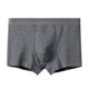 thumbnail image 4 of Ceisia Men's Solid Cotton Stretch Mid-Rise Boxer Briefs for Comfort & Daily Wear Gray XXL Gifts, 4 of 4