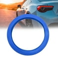 thumbnail image 2 of Unique Bargains 32cm Outer Dia. Car Rubber Antislip Comfortable Steering Wheel Cover Deep Blue, 2 of 3
