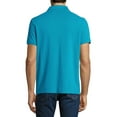 thumbnail image 3 of Ma Croix Mens Pique Polo Shirt Regular Fit Short Sleeve Plain Cotton Tee, 3 of 4