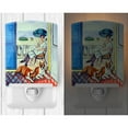 thumbnail image 2 of Caroline's Treasures 7068CNL Lady with her Boxer Ceramic Night Light, 6x4x3", multicolor, 2 of 2