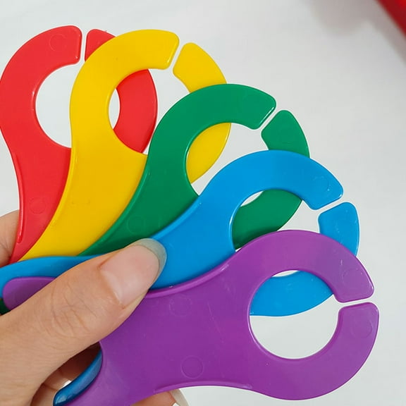 Raindrops  40 Pcs Yarn Thread Spools Bobbins Fish-shaped Winding Board Crochet Supplies