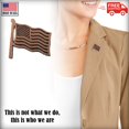 thumbnail image 4 of American Flag, USA, U.S. Flag, Old Glory, Stars & Stripes, Copper Plated, Hat, Lapel, Brooch, Pin, Pins, Jewelry, Made in USA, Over 30 Patriotic Designs Available. Creative Pewter Designs. AC173, 4 of 8