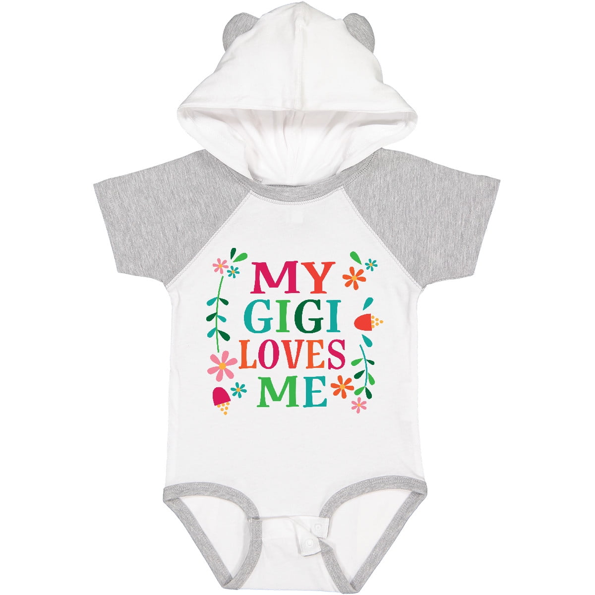Inktastic My Gigi Loves Me Girls Apparel Girls Baby Bodysuit