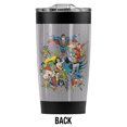 thumbnail image 2 of Justice League Assemble Stainless Steel Tumbler 20 oz Coffee Travel Mug/Cup, Vacuum Insulated & Double Wall with Leakproof Sliding Lid | Great for Hot Drinks and Cold Beverages, 2 of 7