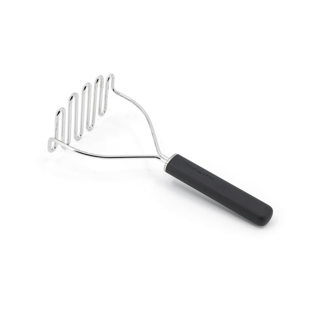 Presse-purée en acier inoxydable KitchenAid avec manche en silicone