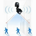 thumbnail image 3 of Infrared Human Body Sensor Intelligent Switch Adjustable Angle Ceiling Type Induction Module Wall Mount 220V Black, 3 of 7