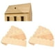 thumbnail image 5 of Teja de Madera ANGGREK para Casa de Muñecas 1:12 12 Piezas Accesorios de Decoración, 5 of 8