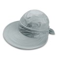 thumbnail image 4 of Women 2‑in‑1 Detachable Zipper Sun Hat UV Protection Wide Brim Bow Tie‑Back Lightweight Packable Summer Outdoor Travel Beach Sun‑Shade Head‑Accessory, 4 of 4