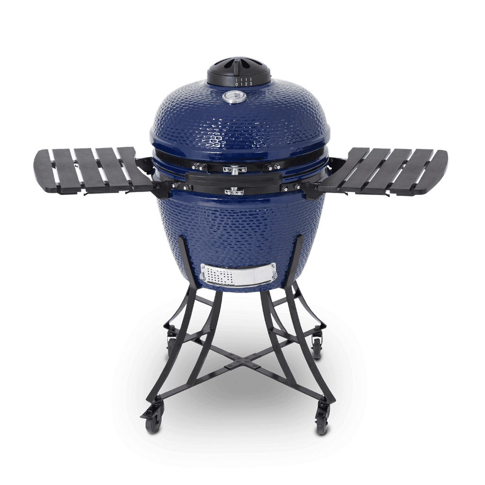 Pit Boss K24 Blue Ceramic Grill Includes Cover and Ceramic Heat