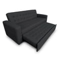 thumbnail image 1 of Sofa cama Mobydec Matrimonial Plegable en Lino Gris Oxford moderno, 1 of 4