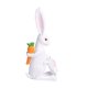 thumbnail image 1 of Figura de conejo de mamá bebé, adorno de mesa, lindas decoraciones decorativas, adorables arruinado, 1 of 9