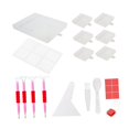 thumbnail image 1 of 5D DIY Diamond Paintings Tray Point Drill Tray Bead Sorting Plate Rhinestone Box Clear, 1 of 7