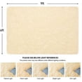 thumbnail image 7 of Softlife Stylish Soft Shaggy Velvet Carpet for Living Room/Bedroom, Fluffy Rugs,6' x 9',Ivory White, 7 of 7