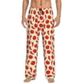 thumbnail image 2 of Kdxio Tomatoes And Chili Print Men's Sleep Pajama Pant Lounge Pants with Pockets, 2 of 8