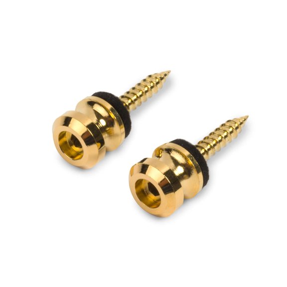 Schaller Style Strap Buttons for Strap Lock System in Gold