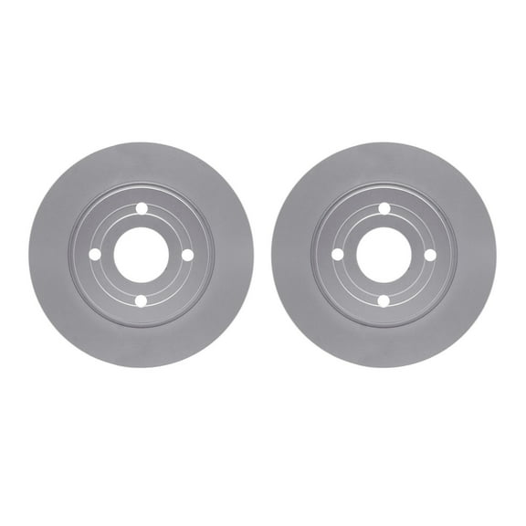 Dynamic Friction Company Rear Geospec Brake Rotors 4002-54163