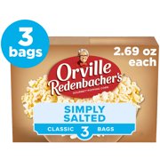 Orville Redenbacher’s Microwave Popcorn, Naturals Light Simply Salted Popcorn, 2.7 oz., 3-Count