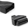thumbnail image 3 of OBD1 to OBD2 Adapter Cable 12-Pin to 16-Pin for Diagnostic Scanner Tool, 3 of 5