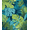 Teal Green Turquoise, Pattern 1, variant on ODIKA 8'x10' Artistic Tropical Flora with a Modern Twist Washable Area Rug Non-Shedding, Easy Care, for King Size Bedroom Under Bed, Master Suite