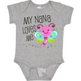 thumbnail image 3 of Inktastic My Nana Loves Me Cute Dragonfly Boys or Girls Baby Bodysuit, 3 of 5