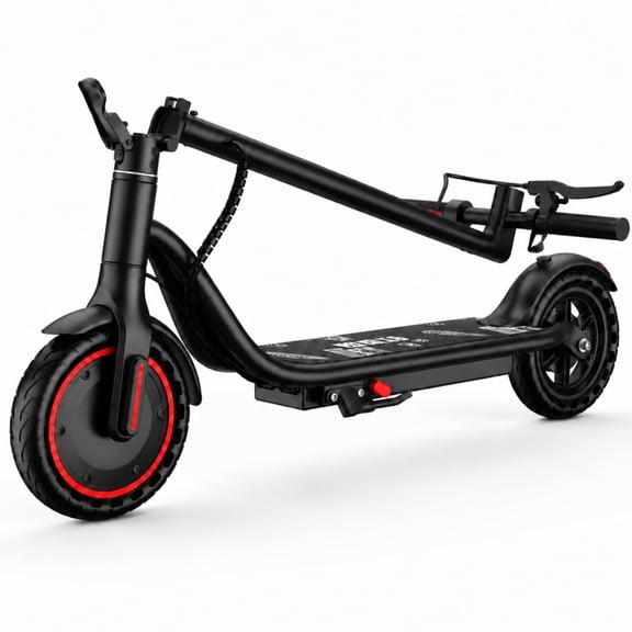 Electric Scooter for Adults, Teens & Big Kids – 350W Motor, 19MPH Top Speed, 15 Miles Range, 8.5 inch Solid Tires, Lightweight Folding