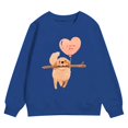 thumbnail image 4 of Valentines Day Outfit Boy Crew Neck Sweatshirt Lover Heart Letter Print Long Sleeve Pullover Boy Clothes for Kids 4-5 Years, 4 of 4