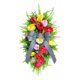 thumbnail image 5 of Floral Teardrop Swag Flor artificial Guirnalda Decoración de pared Decoración Puerta Swag Guirnaldas Primavera Verano para celebración navideña, 5 of 9