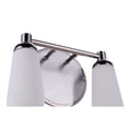 thumbnail image 4 of 13112BNKPLN2 Craftmade Lighting Riggs - 2 Light Bath Vanity-9.5 Inches Tall and 12.4 Inches Wide, 4 of 9